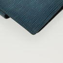 LOUIS VUITTON Epi Agenda PM Day Planner Cover Blue R20055 LV Auth bs28570-15