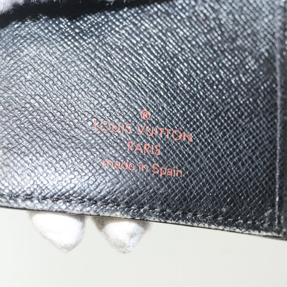 LOUIS VUITTON Epi Agenda PM Day Planner Cover Blue R20055 LV Auth bs28570