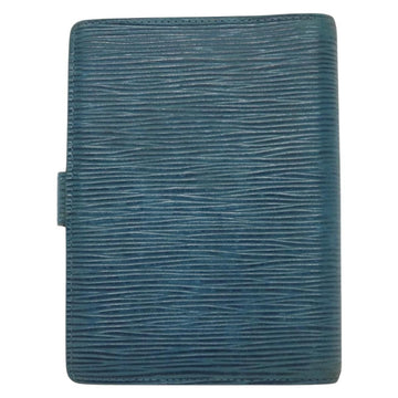 LOUIS VUITTON Epi Agenda PM Day Planner Cover Blue R20055 LV Auth bs28570 - 0