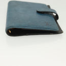 LOUIS VUITTON Epi Agenda PM Day Planner Cover Blue R20055 LV Auth bs28570-6