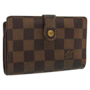 LOUIS VUITTON Damier Ebene Portefeuille Viennois Wallet N61674 LV Auth bs28572-1