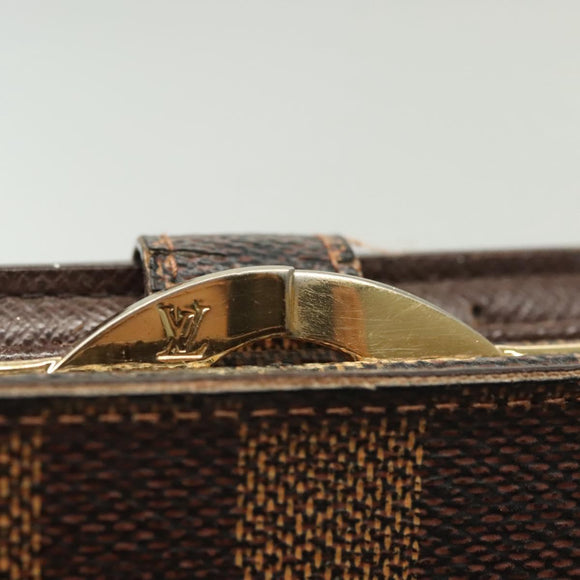 LOUIS VUITTON Damier Ebene Portefeuille Viennois Wallet N61674 LV Auth bs28572