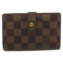 LOUIS VUITTON Damier Ebene Portefeuille Viennois Wallet N61674 LV Auth bs28572-13