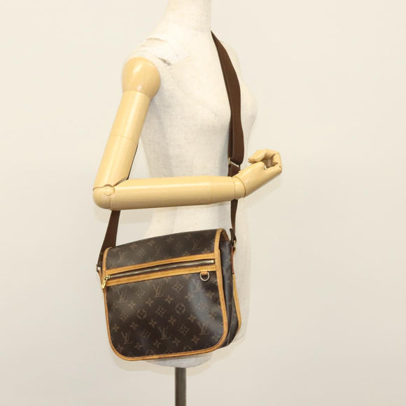 LOUIS VUITTON Monogram Messenger Bosphore PM Shoulder Bag M40106 LV Auth bs28573