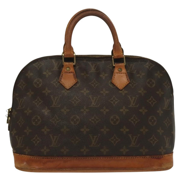 LOUIS VUITTON Monogram Alma Hand Bag M51130 LV Auth bs28582