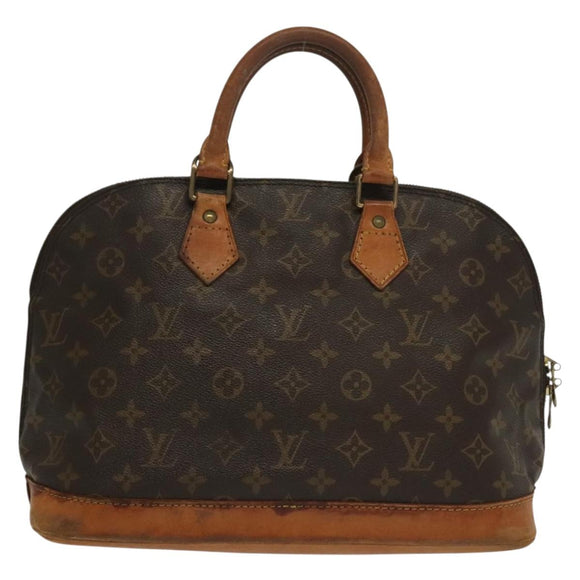 LOUIS VUITTON Monogram Alma Hand Bag M51130 LV Auth bs28582