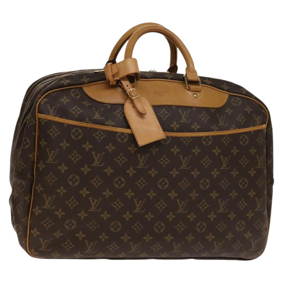 LOUIS VUITTON Monogram Alize de Poche Boston Bag 2way M41392 LV Auth bs28583