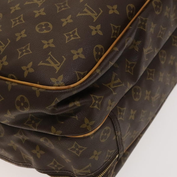 LOUIS VUITTON Monogram Alize de Poche Boston Bag 2way M41392 LV Auth bs28583