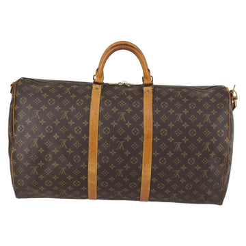 LOUIS VUITTON Monogram Keepall Bandouliere 60 Boston Bag M41412 LV Auth bs28590 - 0