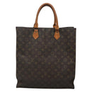 LOUIS VUITTON Monogram Sac Plat Hand Bag M51140 LV Auth bs28594-2