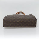 LOUIS VUITTON Monogram Sac Plat Hand Bag M51140 LV Auth bs28594-9