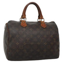 LOUIS VUITTON Monogram Speedy 30 Hand Bag M41526 LV Auth bs28595-1