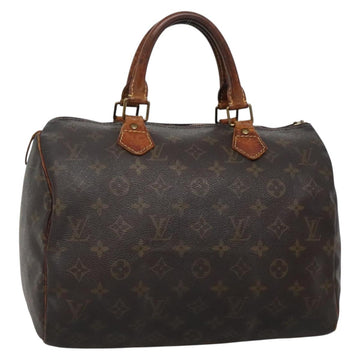 LOUIS VUITTON Monogram Speedy 30 Hand Bag M41526 LV Auth bs28595