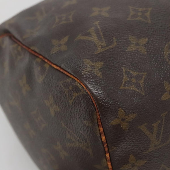 LOUIS VUITTON Monogram Speedy 30 Hand Bag M41526 LV Auth bs28595