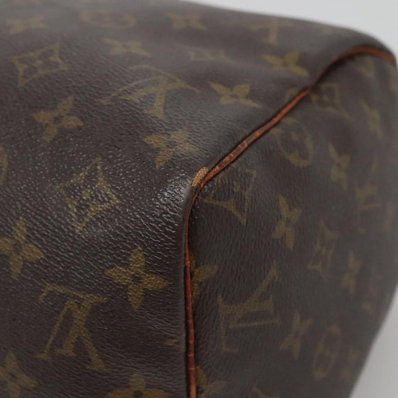 LOUIS VUITTON Monogram Speedy 30 Hand Bag M41526 LV Auth bs28595