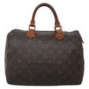 LOUIS VUITTON Monogram Speedy 30 Hand Bag M41526 LV Auth bs28595-13