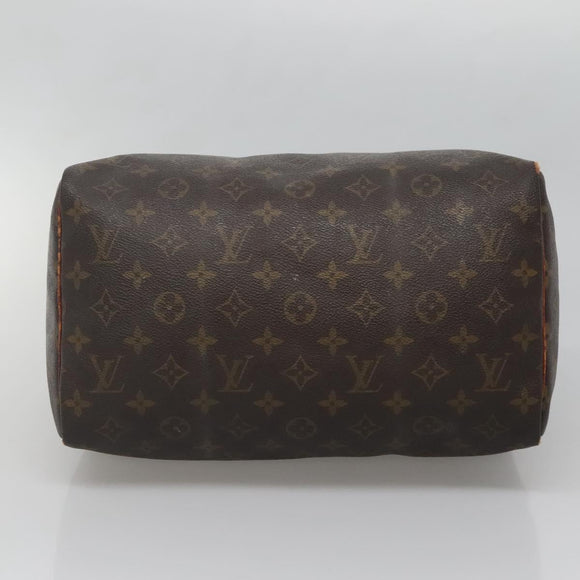LOUIS VUITTON Monogram Speedy 30 Hand Bag M41526 LV Auth bs28595