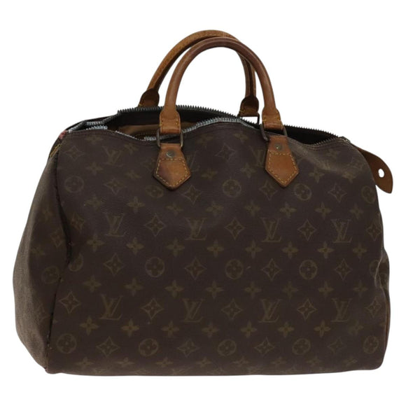 LOUIS VUITTON Monogram Speedy 30 Hand Bag M41526 LV Auth bs28597