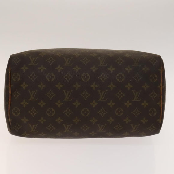 LOUIS VUITTON Monogram Speedy 30 Hand Bag M41526 LV Auth bs28597