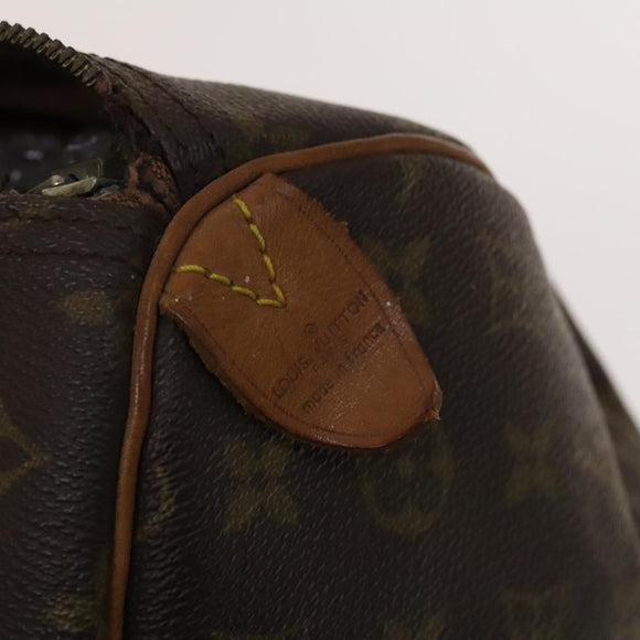 LOUIS VUITTON Monogram Speedy 30 Hand Bag M41526 LV Auth bs28597