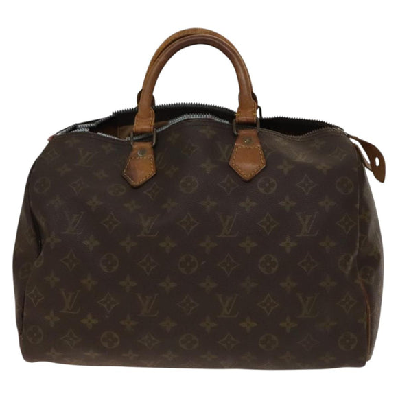 LOUIS VUITTON Monogram Speedy 30 Hand Bag M41526 LV Auth bs28597