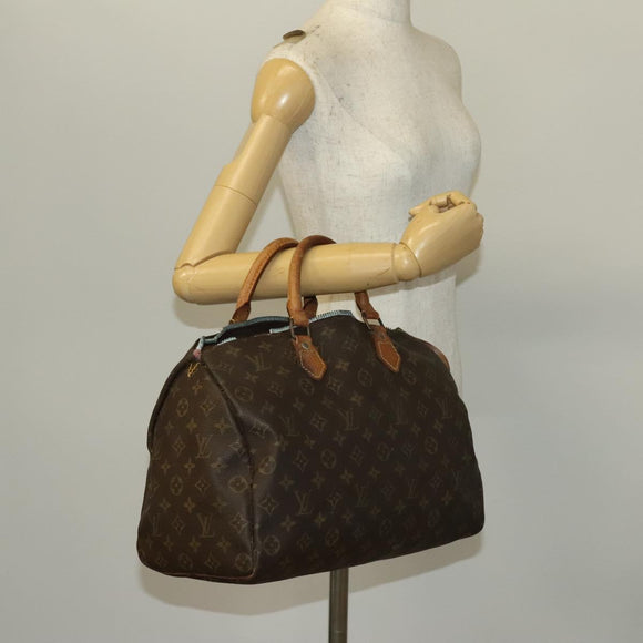 LOUIS VUITTON Monogram Speedy 30 Hand Bag M41526 LV Auth bs28597