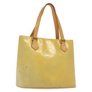 LOUIS VUITTON Monogram Vernis Houston Hand Bag Gris M91053 LV Auth bs28601-1