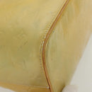 LOUIS VUITTON Monogram Vernis Houston Hand Bag Gris M91053 LV Auth bs28601-15