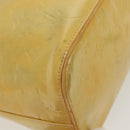 LOUIS VUITTON Monogram Vernis Houston Hand Bag Gris M91053 LV Auth bs28601-17