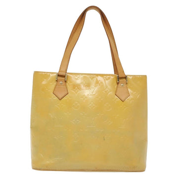 LOUIS VUITTON Monogram Vernis Houston Hand Bag Gris M91053 LV Auth bs28601 - 0