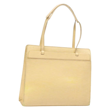 LOUIS VUITTON Epi Croisette PM Tote Bag Vanilla M5249A LV Auth bs28602