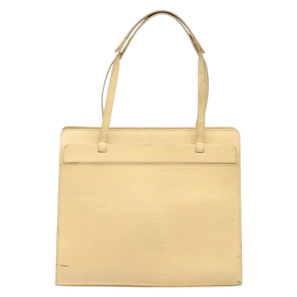 LOUIS VUITTON Epi Croisette PM Tote Bag Vanilla M5249A LV Auth bs28602