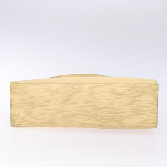 LOUIS VUITTON Epi Croisette PM Tote Bag Vanilla M5249A LV Auth bs28602