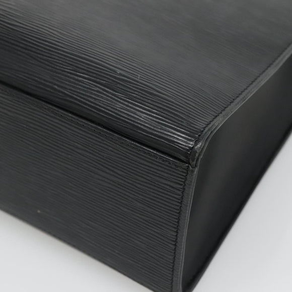 LOUIS VUITTON Epi Gemeaux Tote Bag Black M52452 LV Auth bs28603