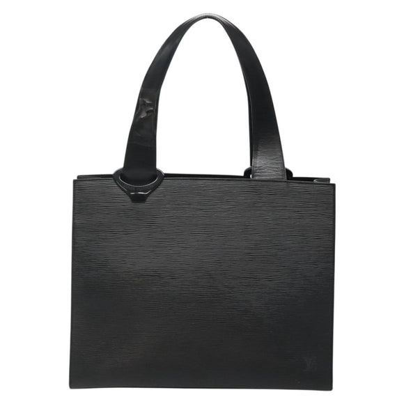 LOUIS VUITTON Epi Gemeaux Tote Bag Black M52452 LV Auth bs28603