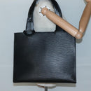 LOUIS VUITTON Epi Gemeaux Tote Bag Black M52452 LV Auth bs28603-23