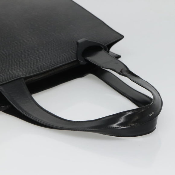 LOUIS VUITTON Epi Gemeaux Tote Bag Black M52452 LV Auth bs28603