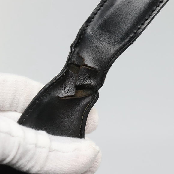 LOUIS VUITTON Epi Gemeaux Tote Bag Black M52452 LV Auth bs28603