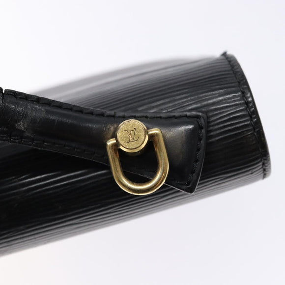 LOUIS VUITTON Epi Monceau 28 Hand Bag Black M52122 LV Auth bs28606