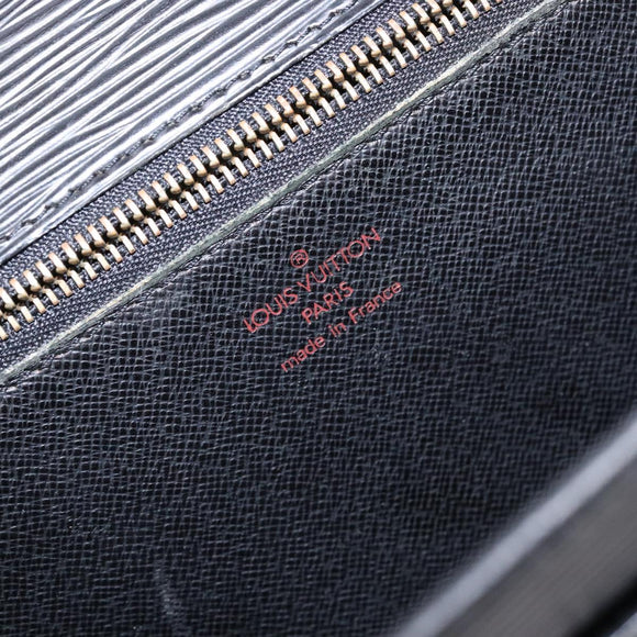 LOUIS VUITTON Epi Monceau 28 Hand Bag Black M52122 LV Auth bs28606