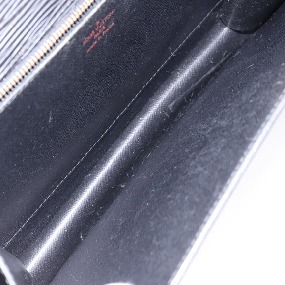 LOUIS VUITTON Epi Monceau 28 Hand Bag Black M52122 LV Auth bs28606