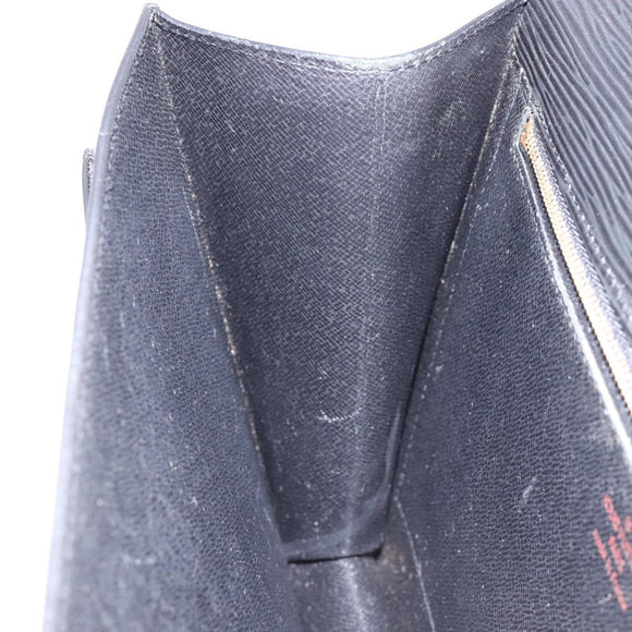 LOUIS VUITTON Epi Monceau 28 Hand Bag Black M52122 LV Auth bs28606