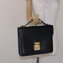LOUIS VUITTON Epi Monceau 28 Hand Bag Black M52122 LV Auth bs28606-25