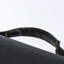 LOUIS VUITTON Epi Monceau 28 Hand Bag Black M52122 LV Auth bs28606-8