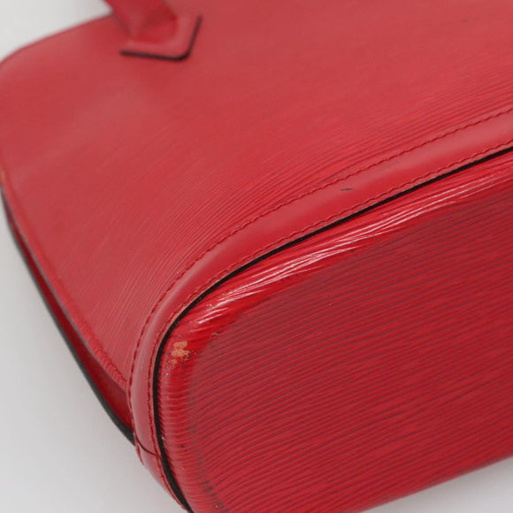 LOUIS VUITTON Epi Lussac Shoulder Bag Red M52287 LV Auth bs28610