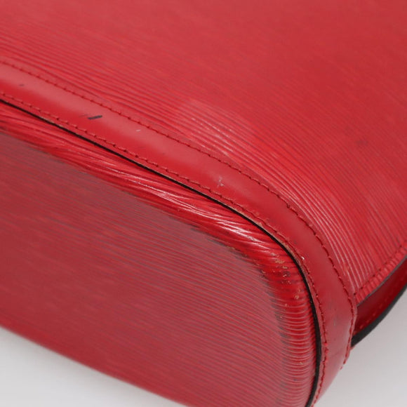 LOUIS VUITTON Epi Lussac Shoulder Bag Red M52287 LV Auth bs28610