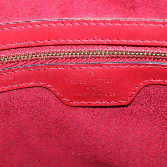LOUIS VUITTON Epi Lussac Shoulder Bag Red M52287 LV Auth bs28610