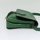 LOUIS VUITTON Epi Cartouchiere MM Shoulder Bag Green M52244 LV Auth bs28612-4
