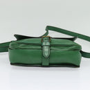 LOUIS VUITTON Epi Cartouchiere MM Shoulder Bag Green M52244 LV Auth bs28612-5