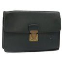 LOUIS VUITTON Taiga Pochette Kourad Clutch Bag Epicea M30194 LV Auth bs28613-1